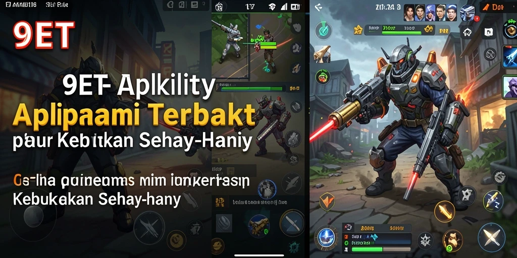 Tampilan antarmuka aplikasi 9ET yang rapi dan sederhana.