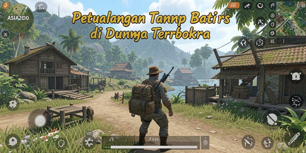 Tampilan gameplay ASIA200 yang memukau dan luas.