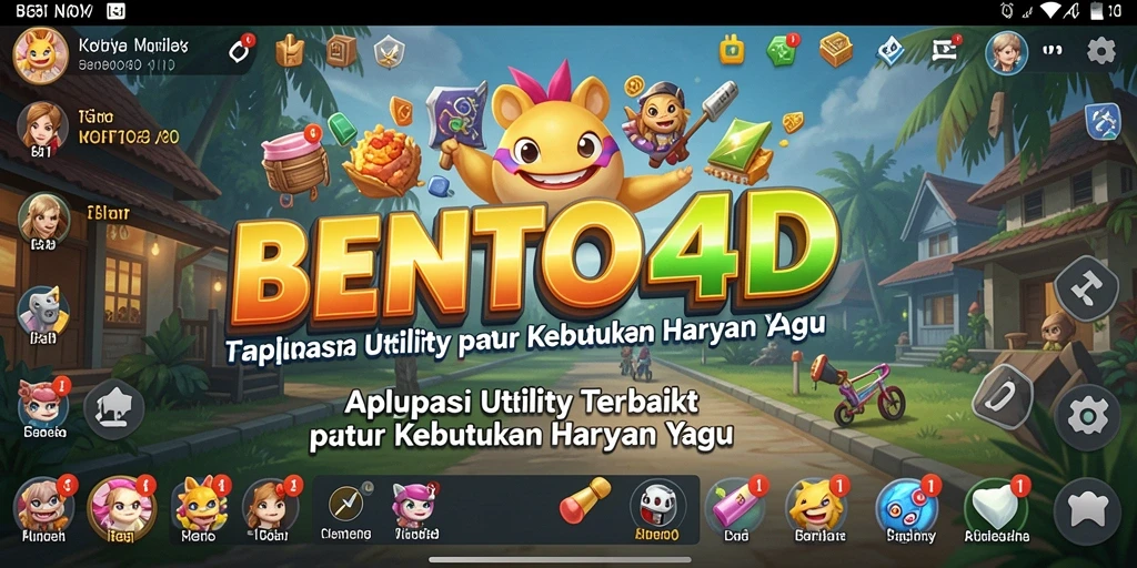 Tampilan menarik dari BENTO4D saat mengelola data dan catatan.