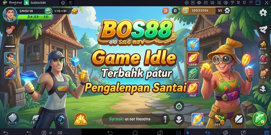 Tampilan menarik dari gameplay Idle BOS88 yang memikat.