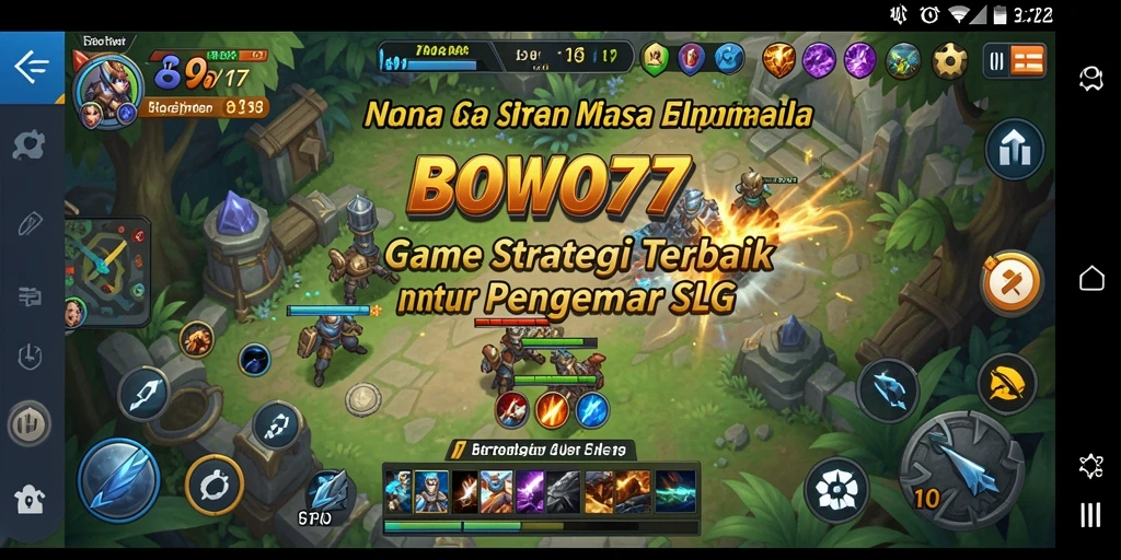 Tampilan gameplay BOWO77 yang menarik dan menantang.