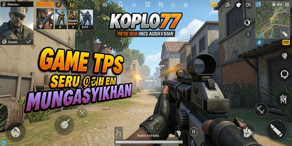 Tangkapan layar KOPLO77 menampilkan aksi seru dalam pertempuran TPS.