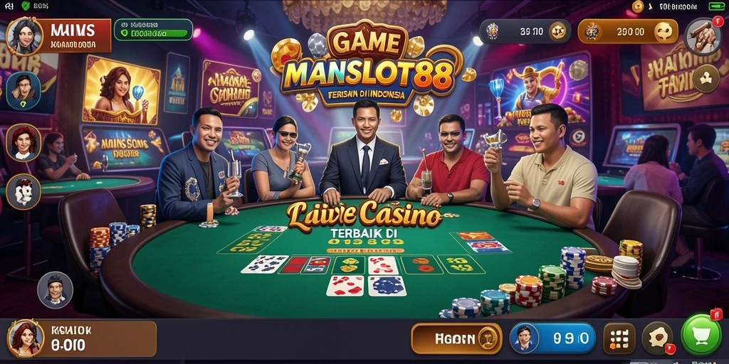 Screenshot gameplay Live Casino MAINSLOT88 yang menarik dan interaktif.