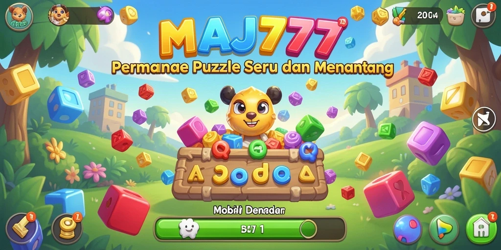 Tangkapan layar menampilkan gameplay seru dari MAJ777.