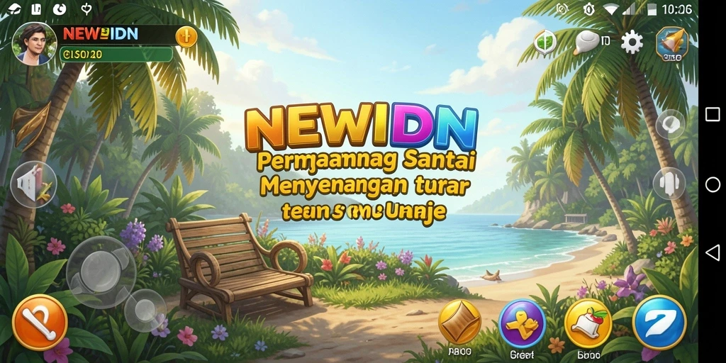 Tampilan gameplay menarik dengan berbagai mini game seru.