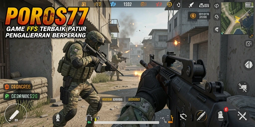 Gameplay seru di POROS77 dengan aksi FPS yang mendebarkan.