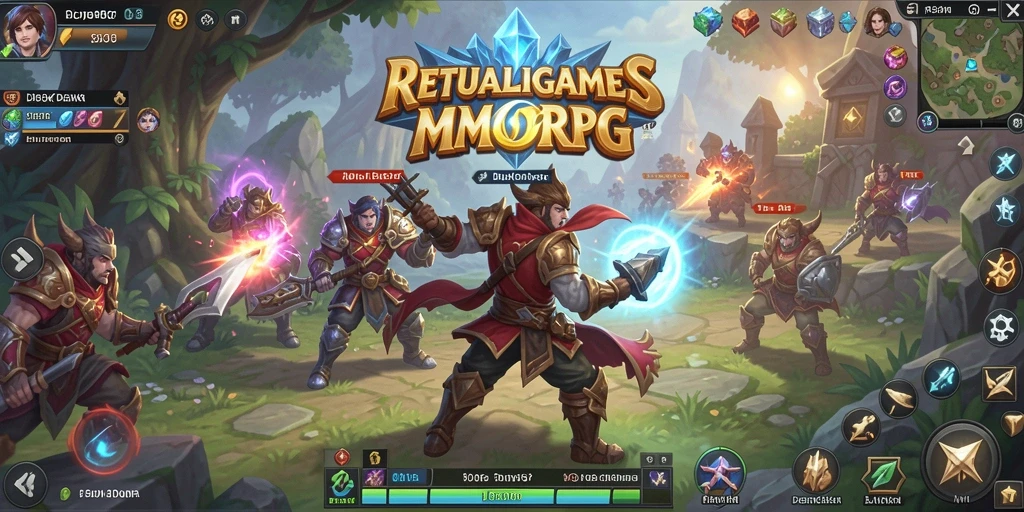 Screenshot gameplay REJEKIGAMES dengan aksi karakter yang mendebarkan.