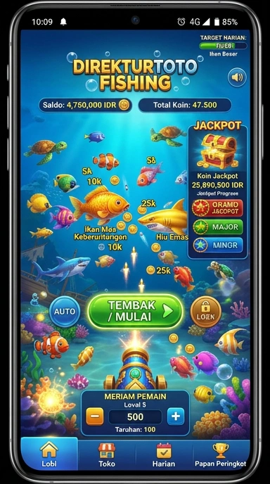 Screenshot halaman katalog aplikasi di direkturtoto.